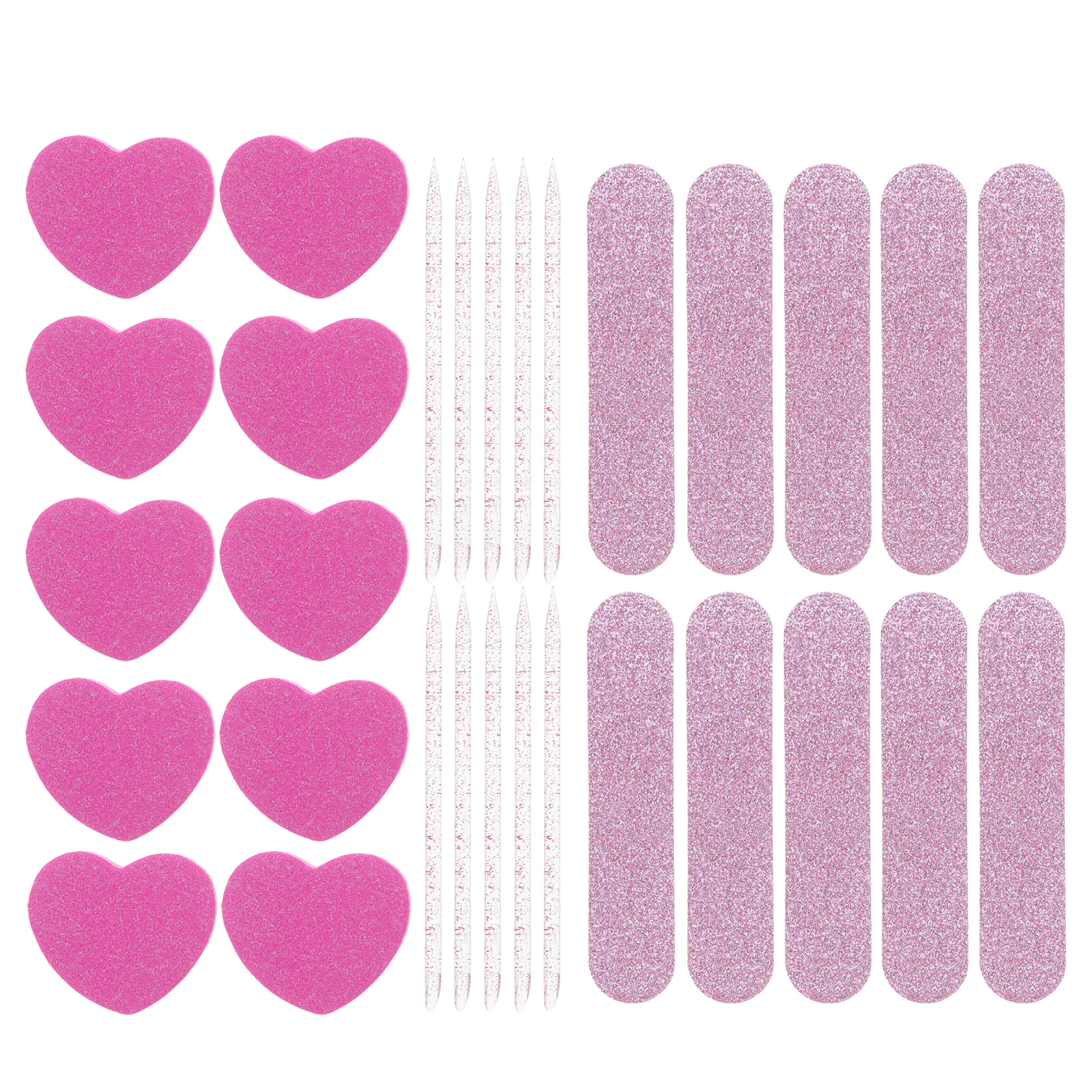 

10 set Nail Files Kit Plastic Fingernail Buffer Block Pedicure Tools Shaping Files Polishing Sponge Manicure Sticks Lightweight