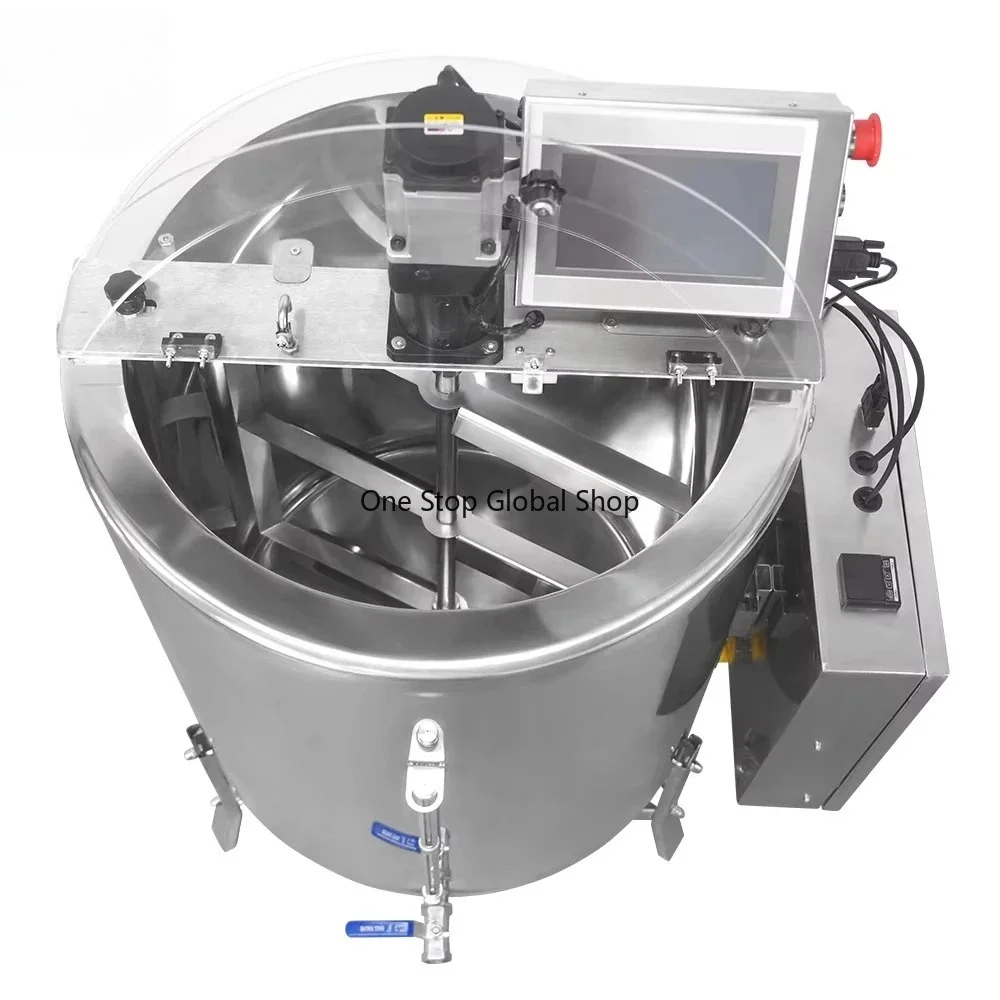 100L Stainless Steel Stirrer Honey Emulsifier Heating Stirrer Homogenizer Blender Honey Mixing Tank