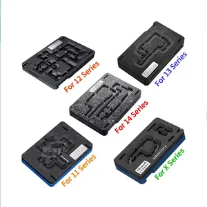 Bilashmart QianLi Middle Layer Board Plant Tin Platform BGA Reballing Stencil Kit iPhone 11 12 13 14 PRO Mini X XR XS MAX Repair Tools