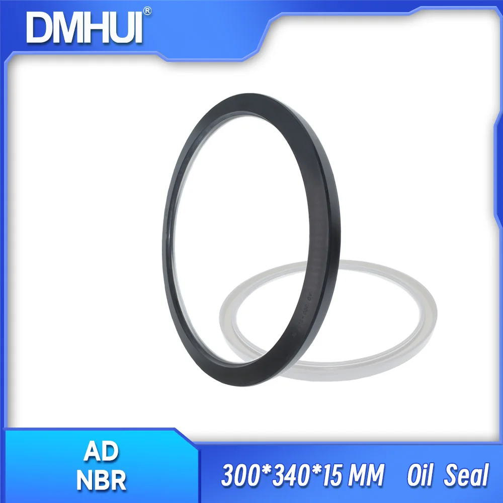 DMHUI Hydraulic motor shaft oil seal 300x340x15mm with AD type for motor CB400-320SAONOO  ISO9001:2008