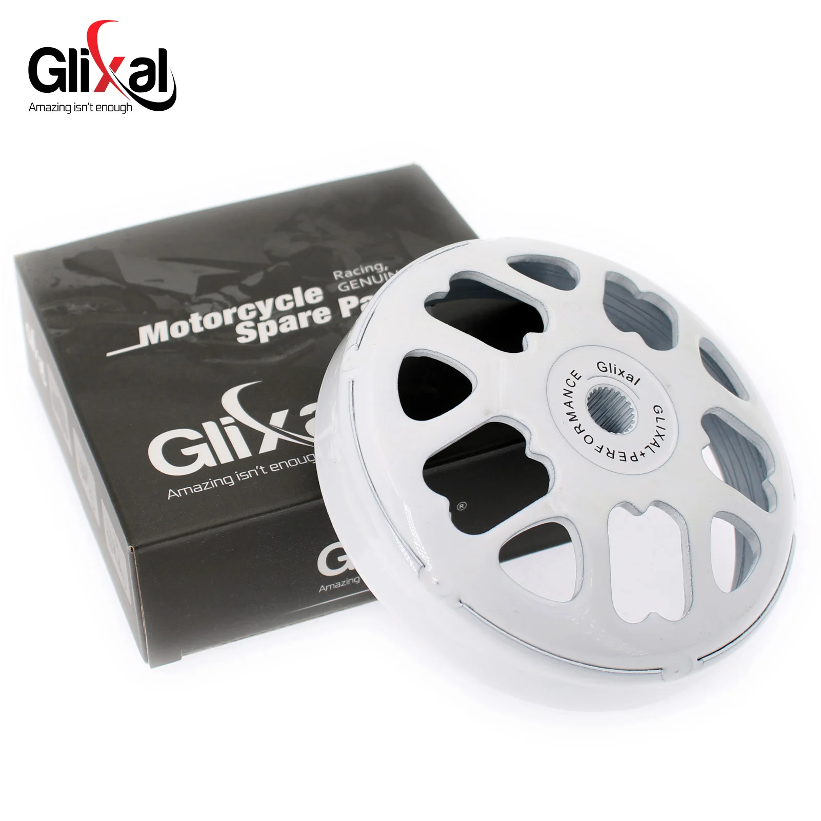 Glixal GY6 49cc 50cc 80cc 100cc wysokowydajny bęben z wydrążonym sprzęgłem do 139QMB 139QMA 147QMD skuter motorower silnika