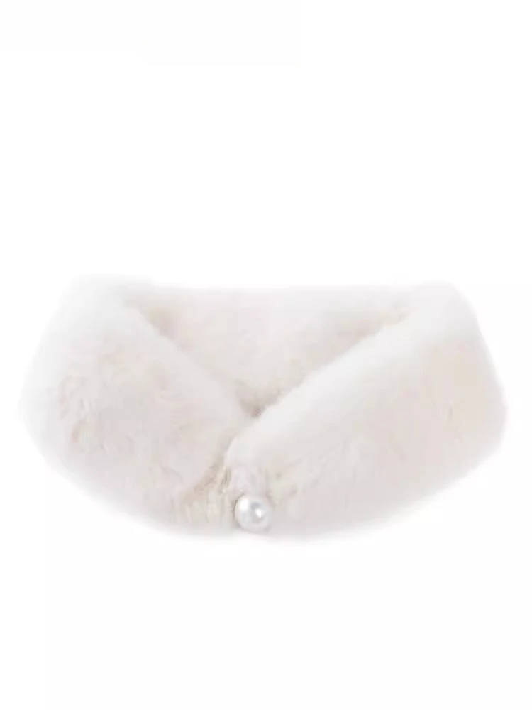 monstar-2025-new-chinese-sle-faux-fur-collar-scarf-women's-pearl-bule-warmth-small-ne-warmer-rectangular-color