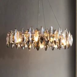 Modern Luxury Ceiling Chandelier Crystal Pendant Lamp E14 LED Chandeliers for Dinning Room Living Room indoor HOME Decor Lustre