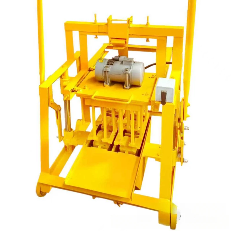 

Household Electric QMR2-45 Small Concrete Making Mobile Brick Machine Electric Oil For Clay Brick Making Machine,