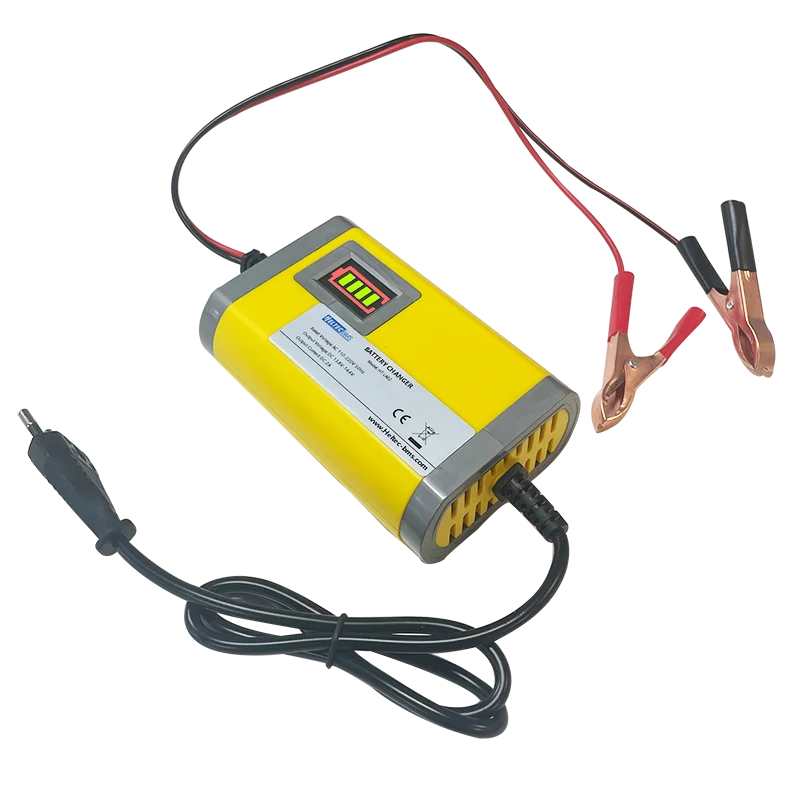 Heltec 12V 2A 6A 8A Lead Acid Sạc Full Tự Động AGM VRLA GEL Xe Máy Tự Động Sạc Có Màn Hình LCD màn Hình Hiển Thị AC 110V 220V