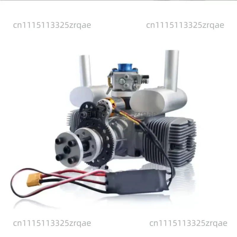 GTT70 model aircraft engine, live start two-stroke 70cc twin-cylinder engine, new