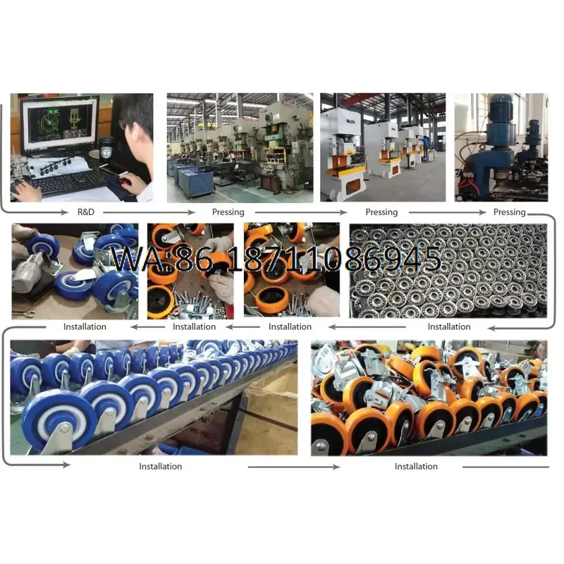 for 6000kg Load Moving Skates 1PC Heavy Duty Machinery Mover Dollies Industrial Equipment Transport Roller Wheels