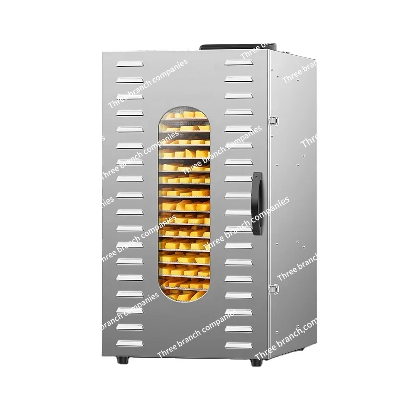 Dryer Dehydrator Machine for Small Business Fruit Drying Machinery Stainless Steel Vegetable Food Dehydrator for Home Use