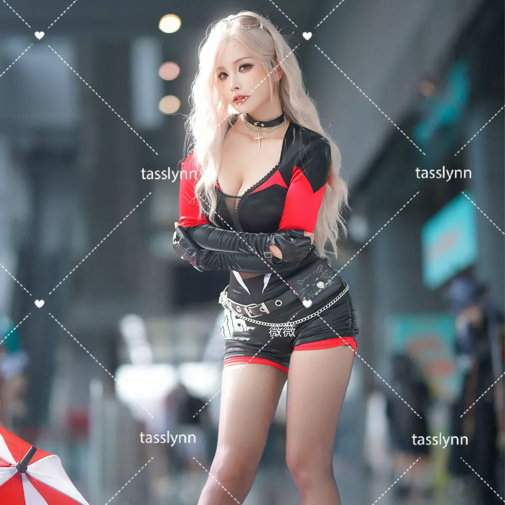 

Dirty Tech Japanese School Whale Cosplay SUKUMIZU Zenless Zone Zero Jane Doe Motorcycle Uniform Halloween Costumes for Women