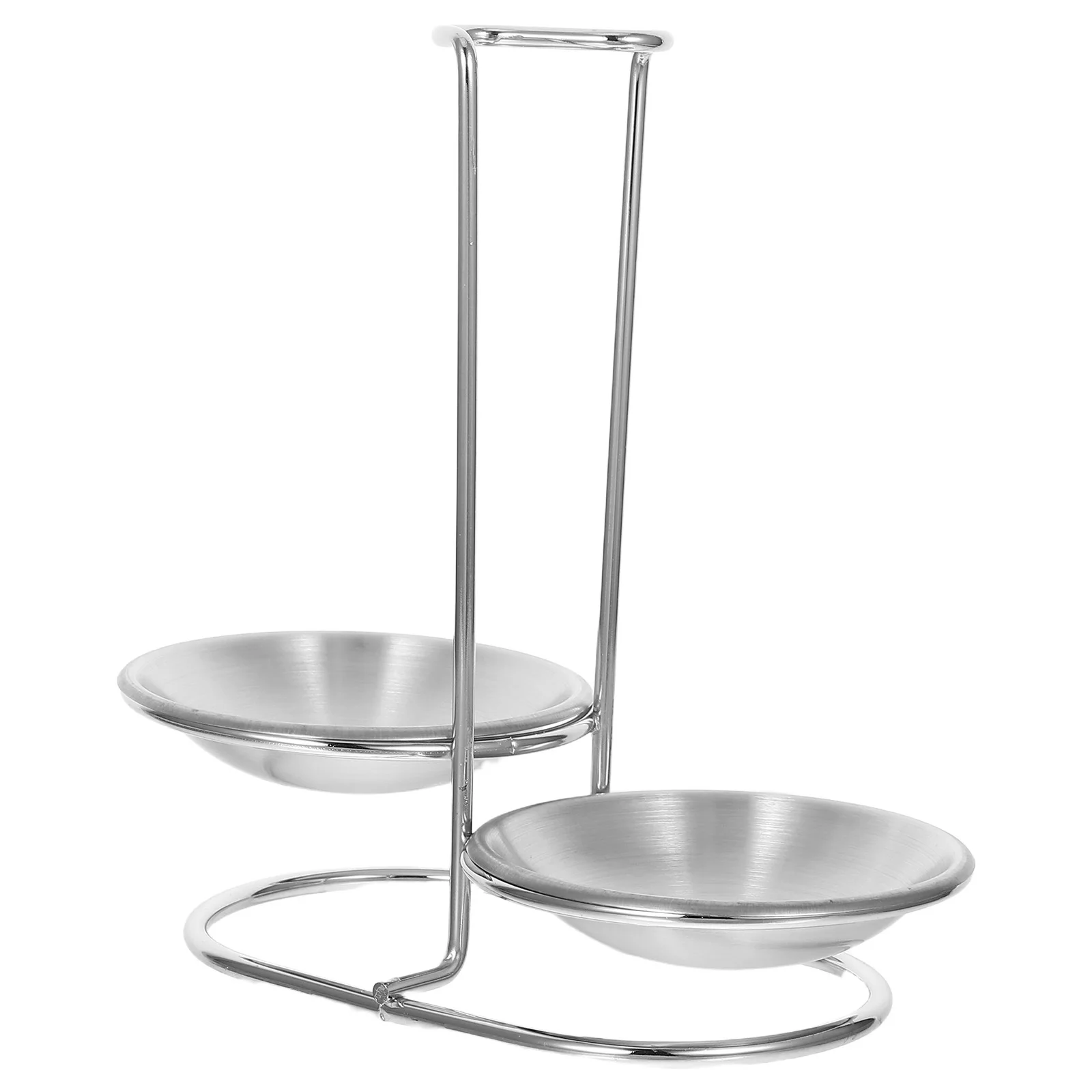 

Stainless Steel Spoon Rest Holder Vertical Design for Kitchen Countertops Soup Ladle Colander Spoon Stand Rack Drip Tray