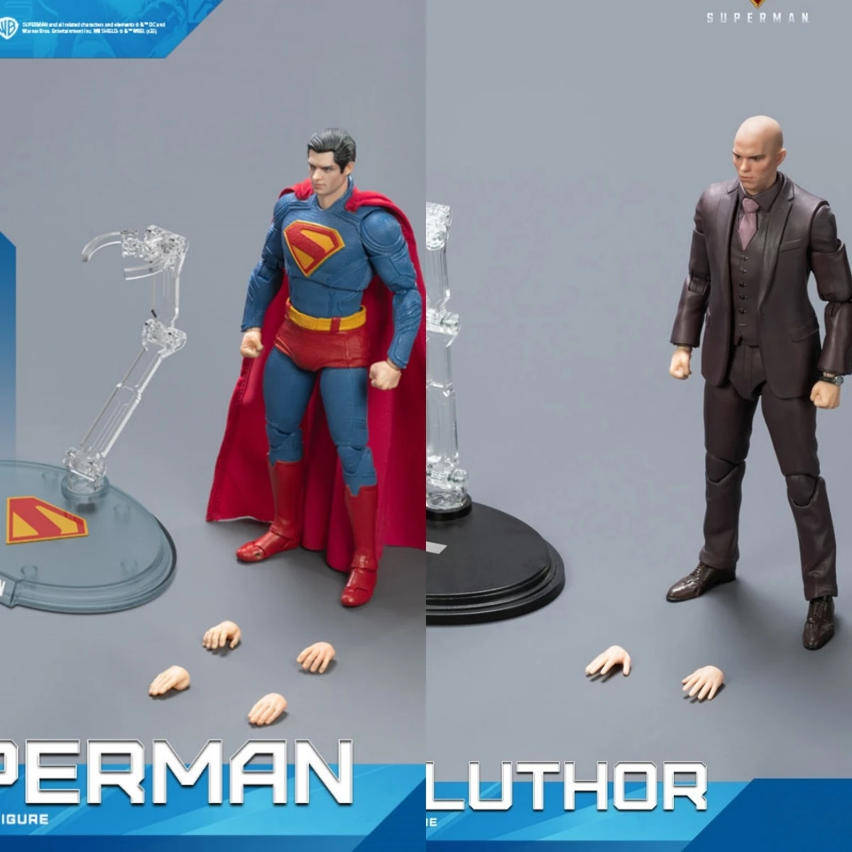 

New Fondjoy David Corenswet Superman Action Figure 1/9 New Superman Figure 2025 New Movie Superman PVC GK Joint Movable Kid Toys