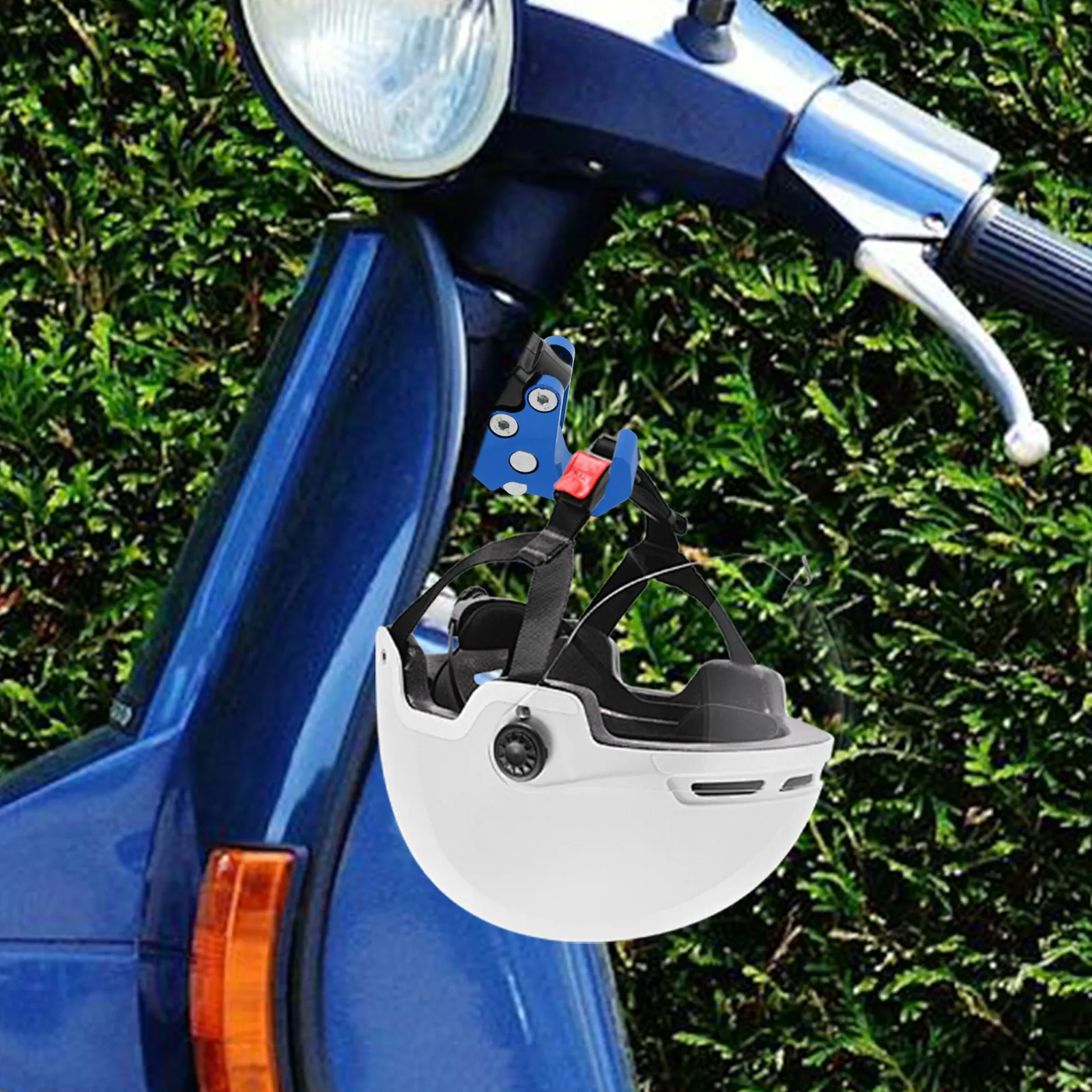 

1pcs Aluminum Alloy Hook Motorcycle Metal Hanger For Scooter Moped Handlebar Bag Holder Multifunctional Ride Accessory
