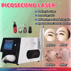 Portable 532nm1064nm1320nm Q-switch Picosecond Laser Tattoo Removal Pigmentation Removal Picosecond Laser Machine