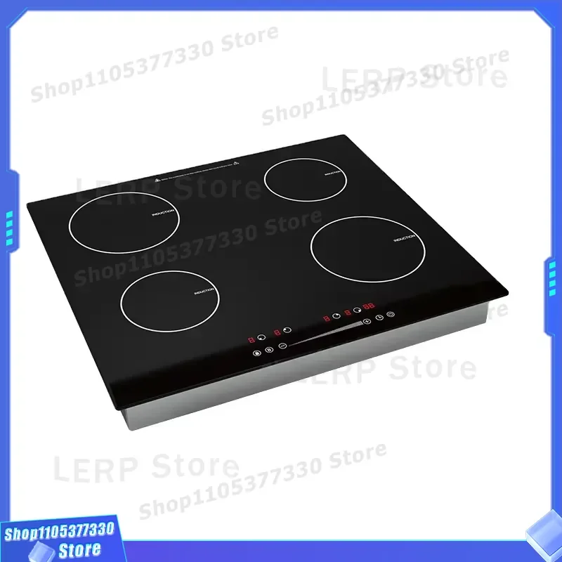 2025 New 4 Burner Induction Cooktop Household Electric Stove High Efficiency Sensor Touch Control Multi Function DIY Kitchen