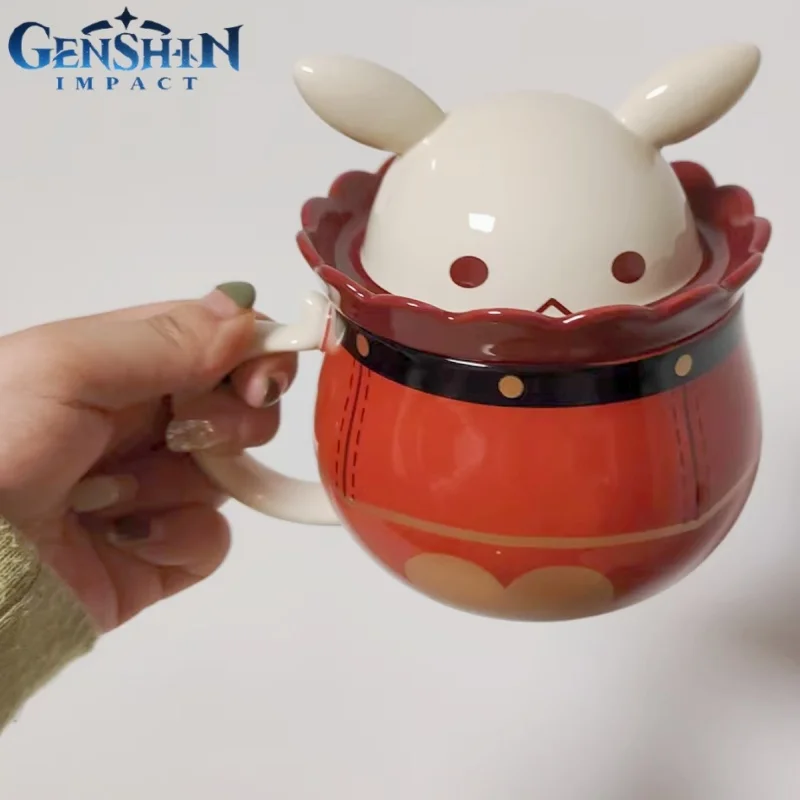 Mihoyo Klee Mug Genshin Impact Klee Bomb Mug Cosplay Props Anime Accessories Office Coffee Cup Birthday Gift  Toys Pendant