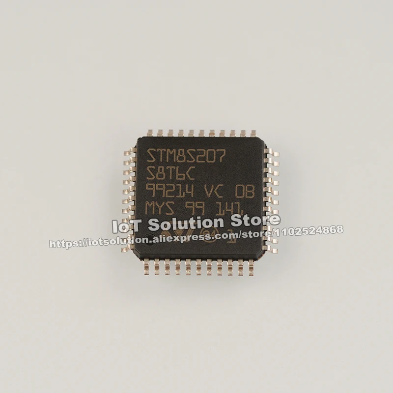 STM8S207S8T6C LQFP-44 10x10x1,4 мм STM8S207S8T6CTR