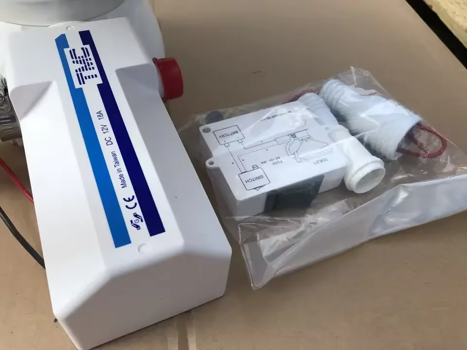 OEM DC 12V 18A Electric Toilet Marine Standard for Boat Use