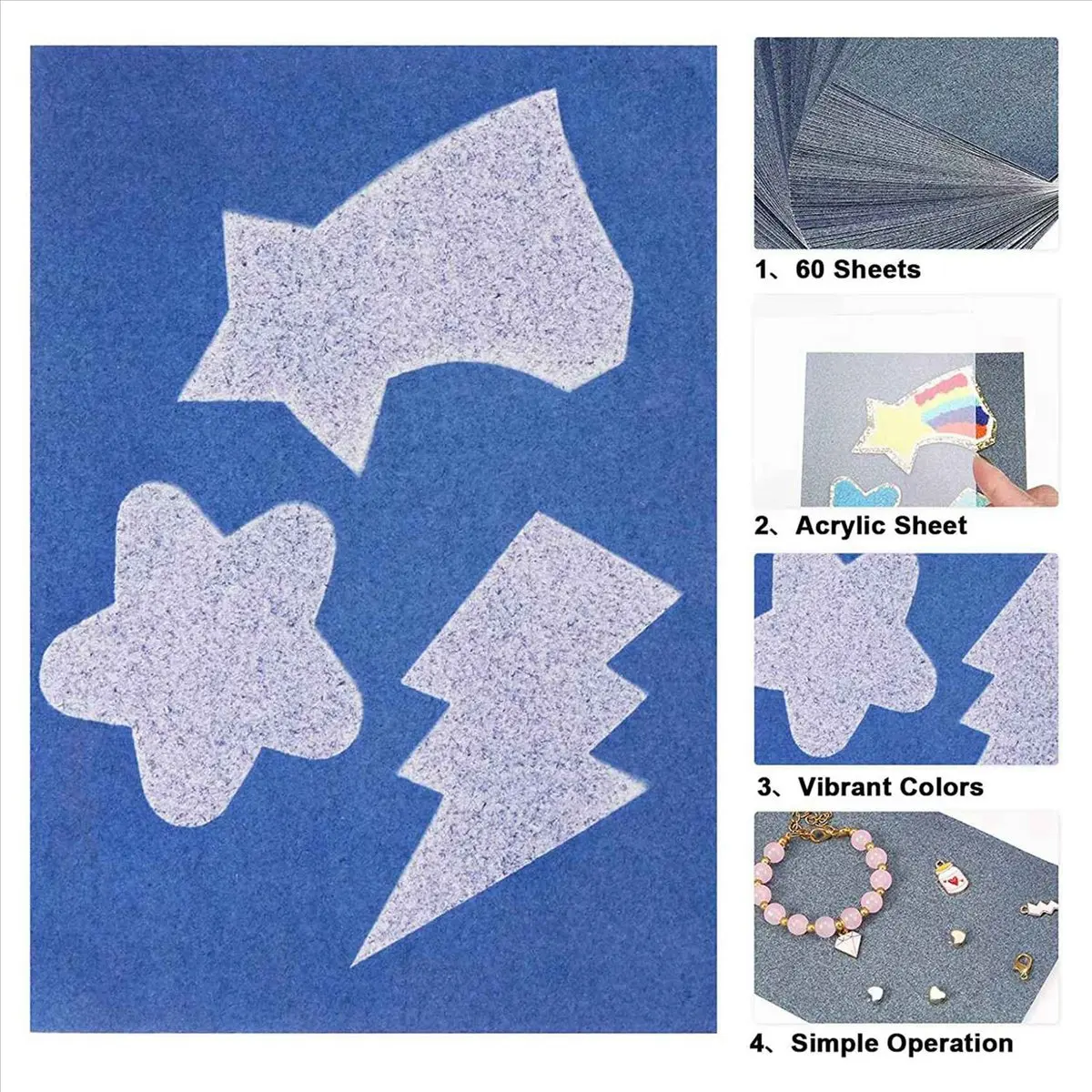 Power Tool Sets 122Pcs Sun Print Paper Cyanotype Paper Kit,Solar Drawing Paper Sensitivity Sun Print Nature Printing Paper(5.9X3