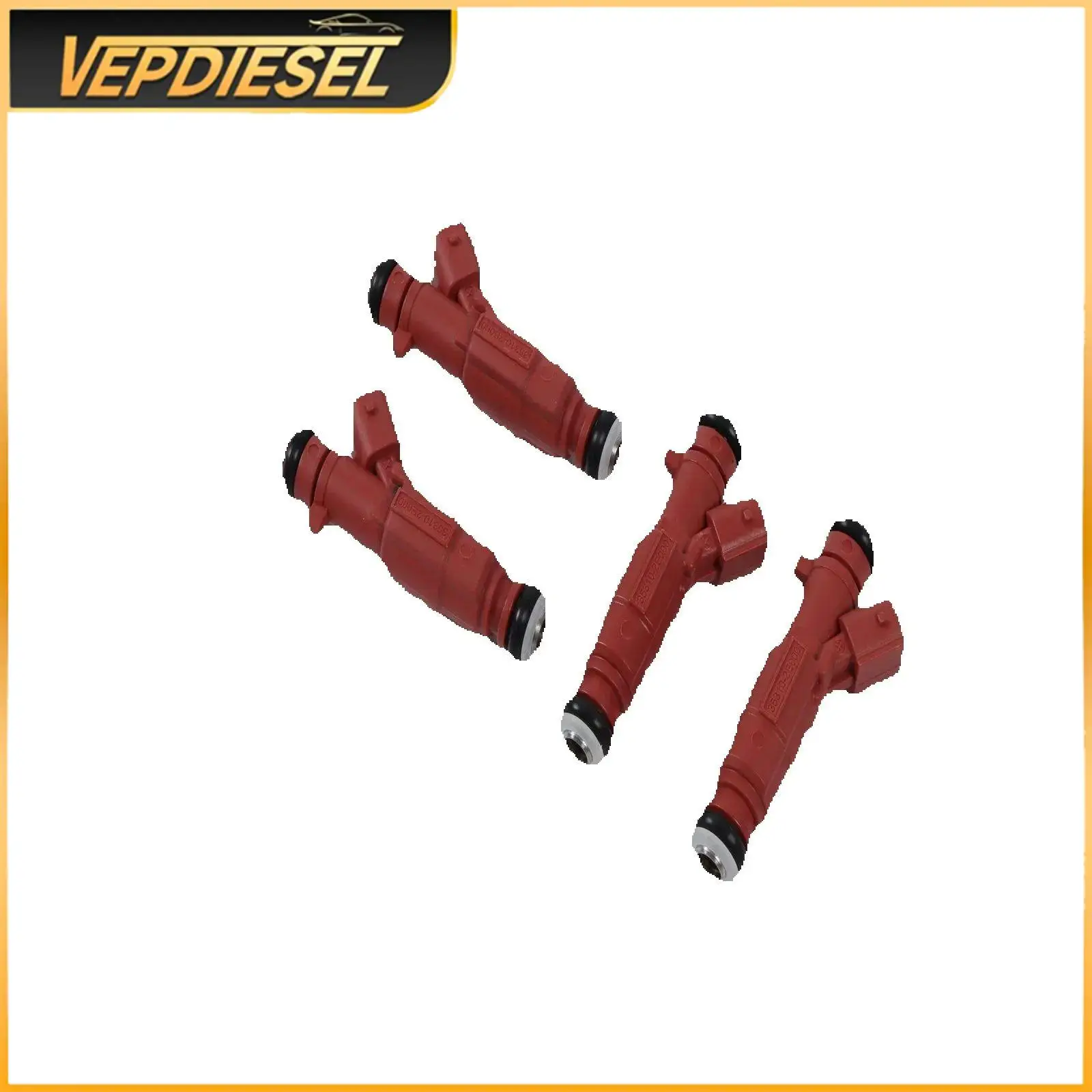 

35310-2E000 Комплект топливных форсунок из 4 шт. для Hyundai Elantra Forte Soul Veloster Kona 1.6L 1.8L 2.0L 2011-2022