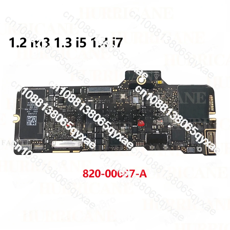 A1534 Motherboard for M3 M5 i5 i7 256GB 512GB For Macbook 12