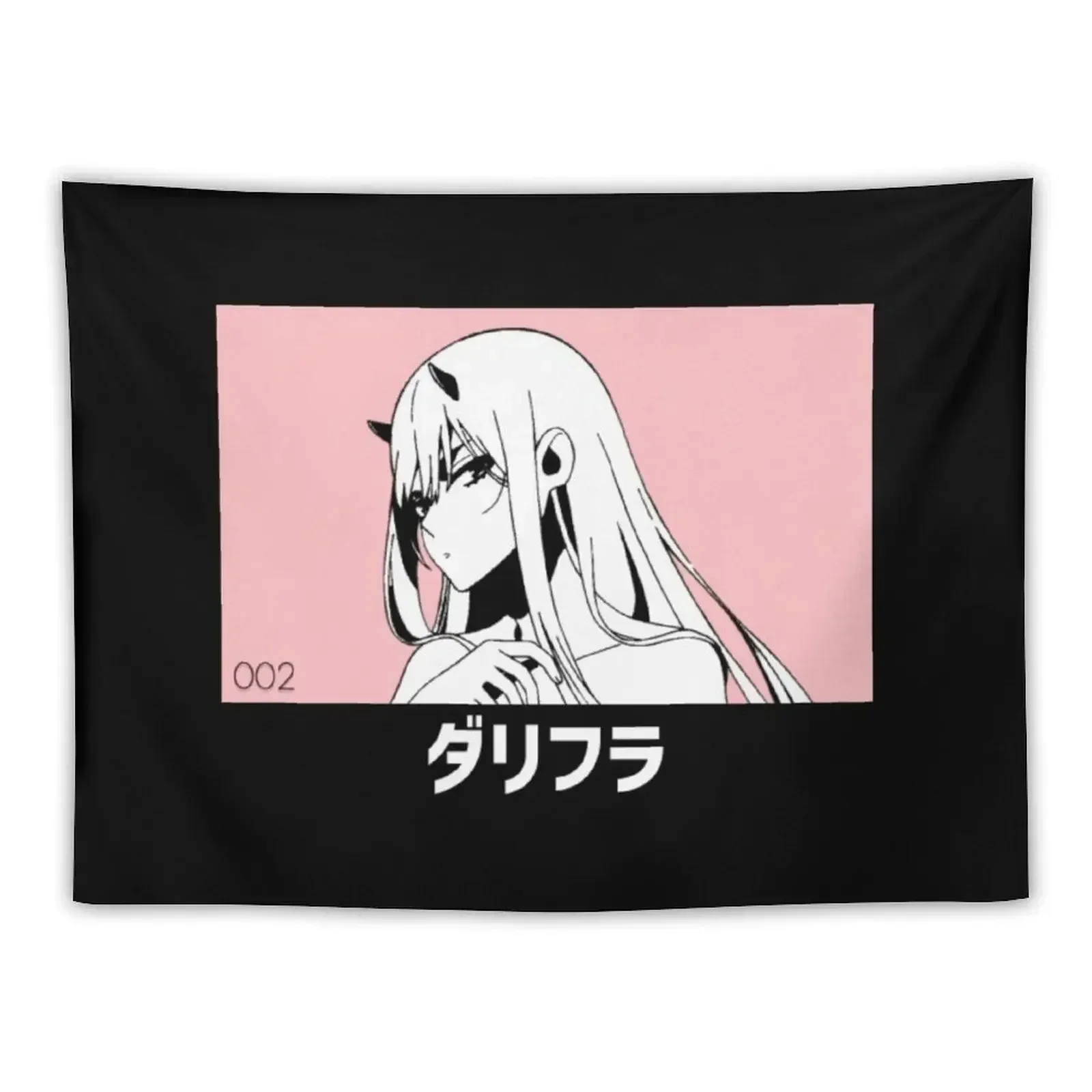 

Zero Two 002 Tapestry Room Decoration Aesthetic Decor Home Wallpaper Room Decorator Tapestry