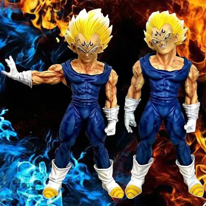 24CM Cartoon Anime Dragon Ball Z Figure GK Majin Vegeta Figurine PVC Action Figures Collection Model Toys for Children Gifts