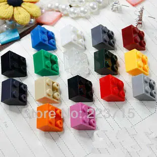 

3660 50 шт. * кровельная плитка 2X2/45 Inv.* самодельный просвечивающий блок, части кирпича, совместимы с конструкторами Lego