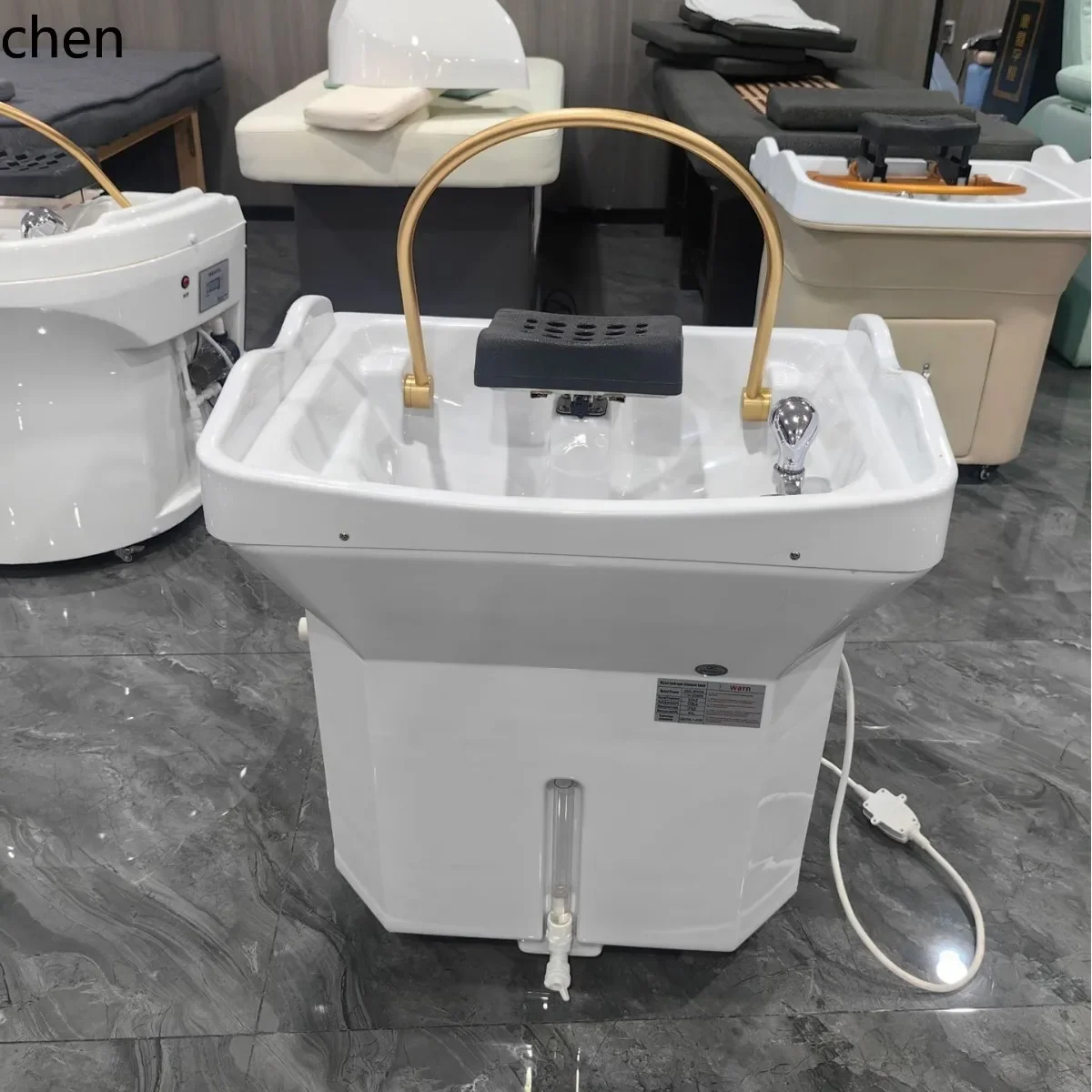 DSA Water Circulation Beauty Salon Special Ear Picking Hair Salon Head Therapy Instrument Water Connection  Shampoo