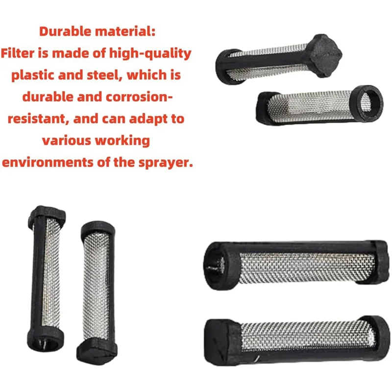 HHTL 10Pcs 288747 Filter For Paint Sprayer Accessories,Paint Sprayer Filters For Prox7 Prox9 Prox17 Prox19 Prox21 XR5 XR7 XR9