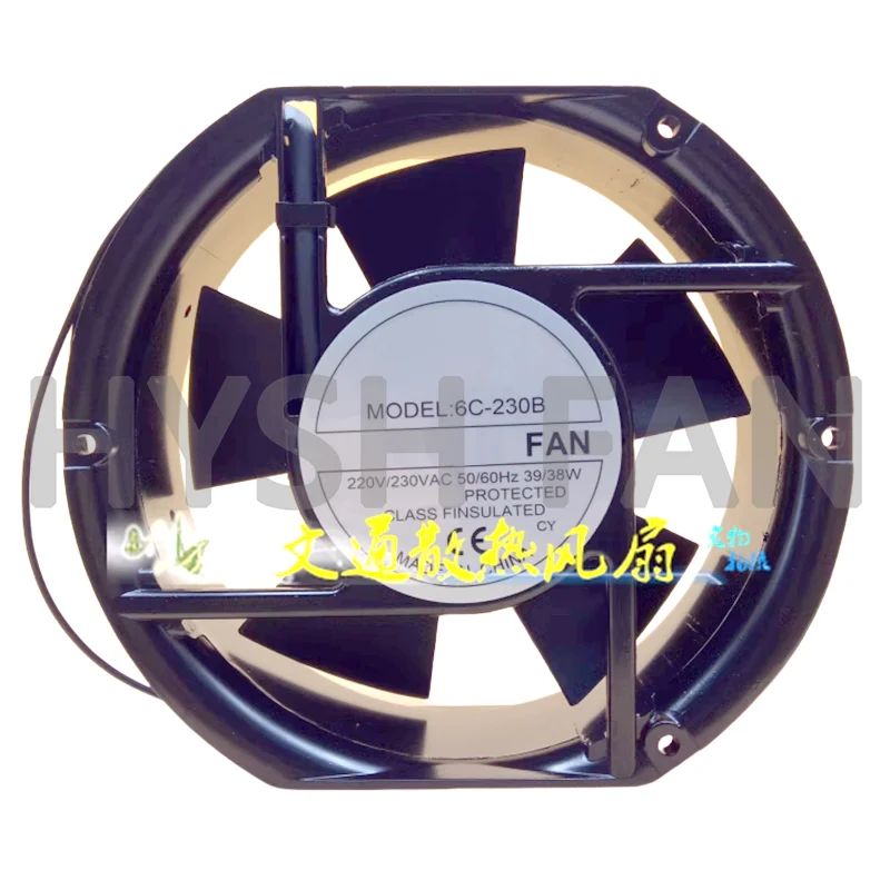 

6C-230B AC220V 39/38W 17CM 17251 Cooling Fan