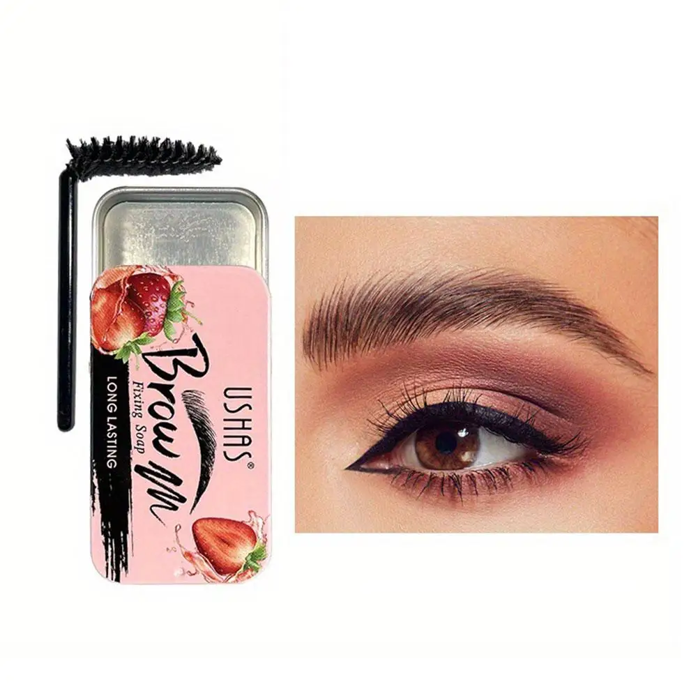 3D Eyebrow Styling Cream Waterproof Quick-drying Makeup Eyebrow Sculpt Soap Natural Long Lasting Brow Setting Gel Wax Cosmetics