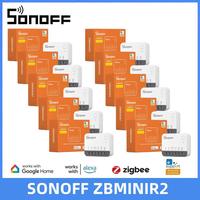 SONOFF ZBMINIR2 Extreme Zigbee Smart Switch Detach Relay External Switch Remote Control via eWeLink Compatible With Zigbee Hubs