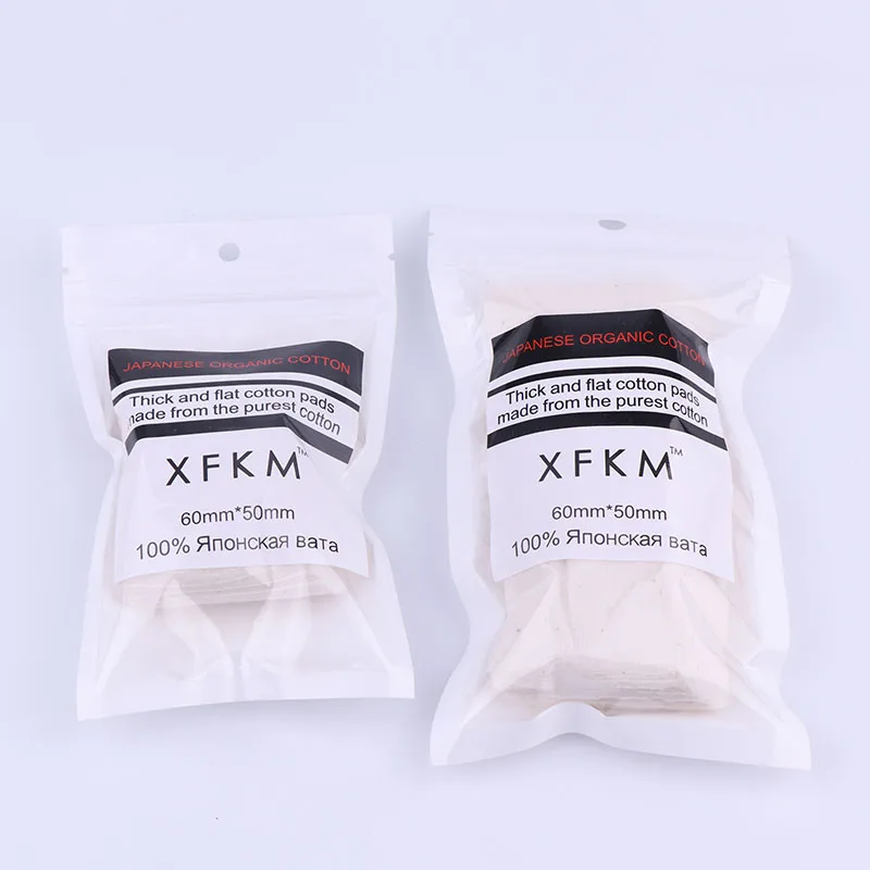 XFKM 10pcs/20pcs Pack Organic Japanese Cotton For RDA RBA Coil Wick DIY Heat Wire