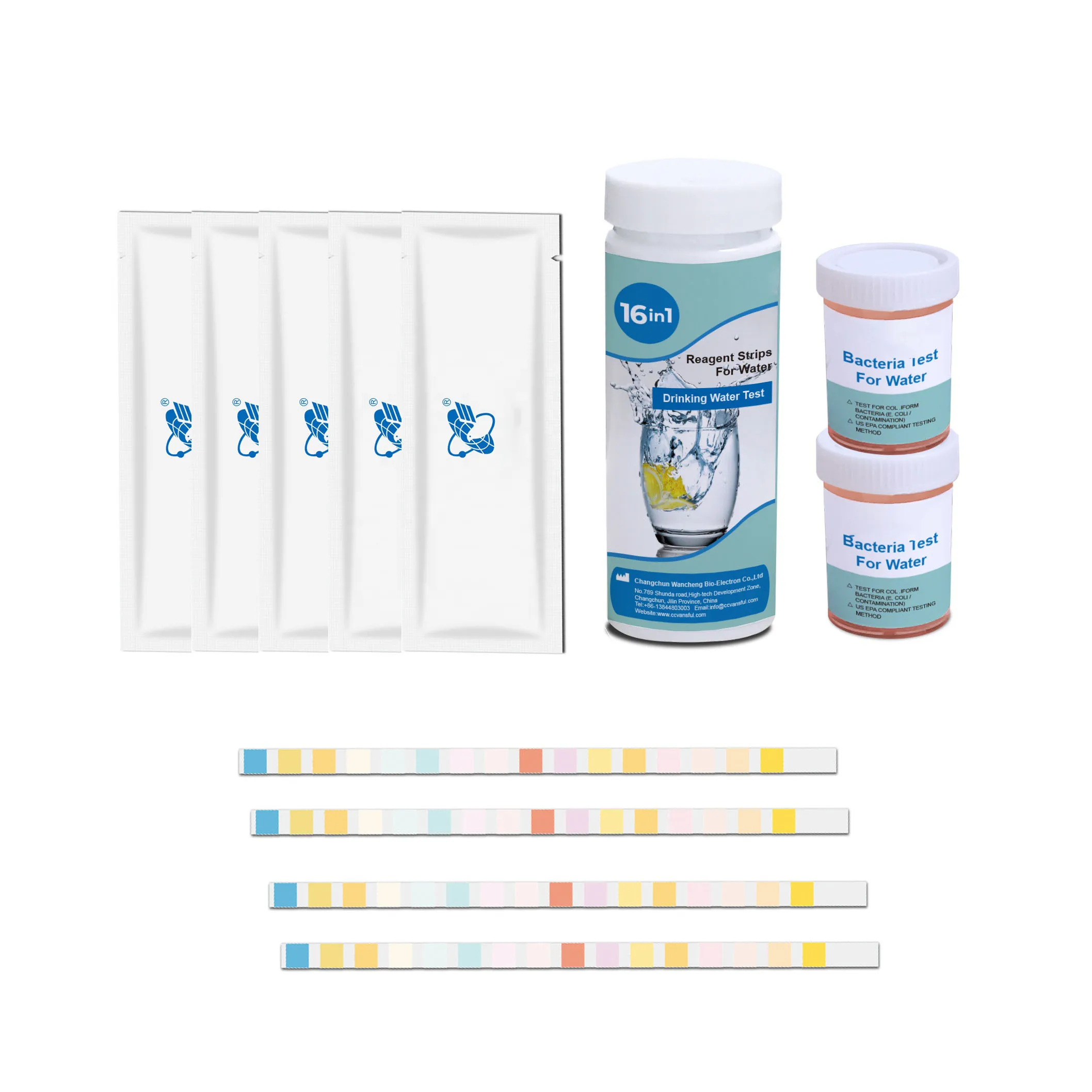 Imagem -03 - Accurate Home Water Bacteria Test Kit com e Coli Powder Testing Water Quality
