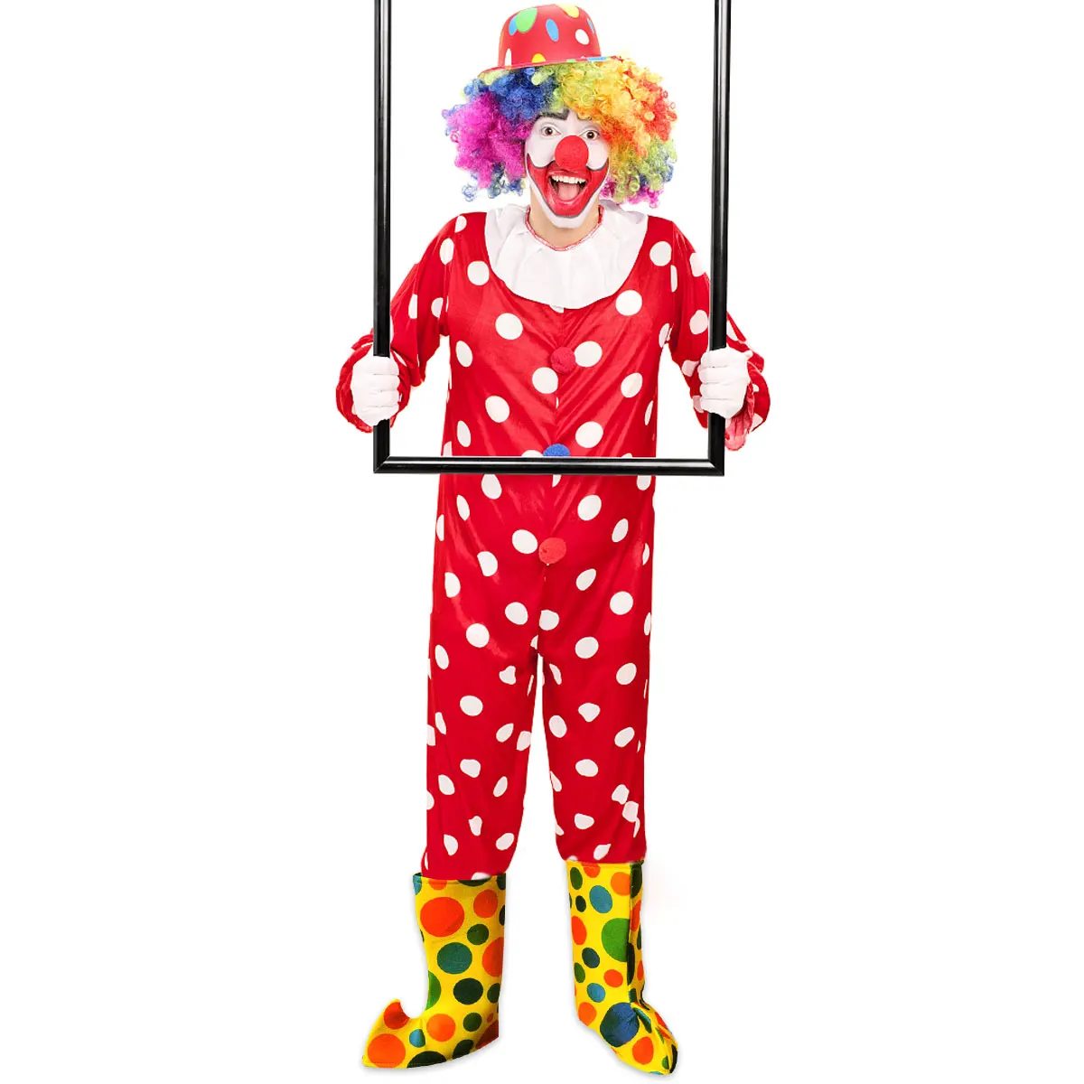 

Clown Shoes Design Bright Color Party Costumes Halloween Carnival Accessories Shoe Boots Novelty