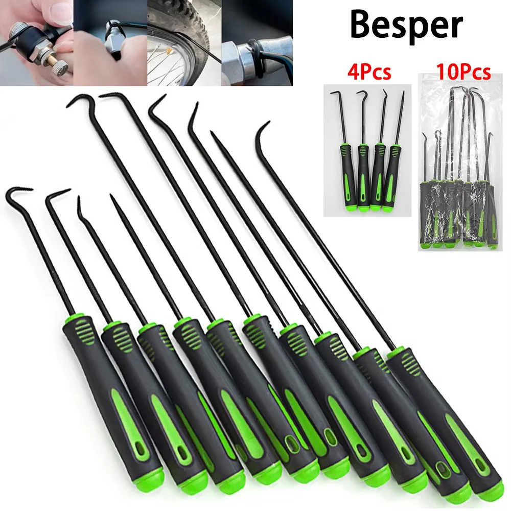 Automobile valve seal ring disassembly kit - precision tool set, 10/4 pieces