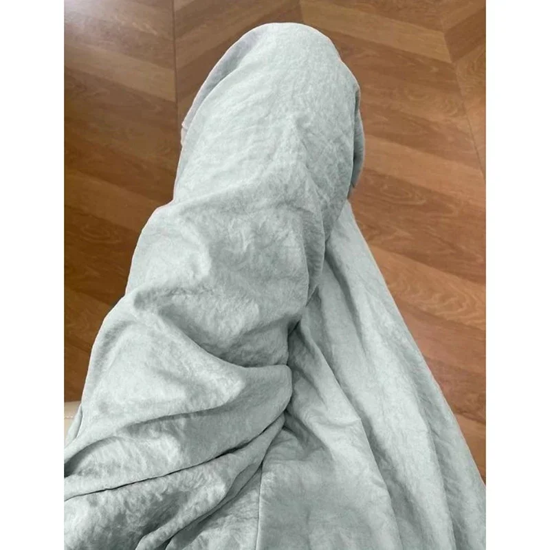 2025 filles coupe ample extérieur pantalons longs femme coréenne concis taille haute pantalon dame couleur unie basique quotidien pantalon à jambes larges