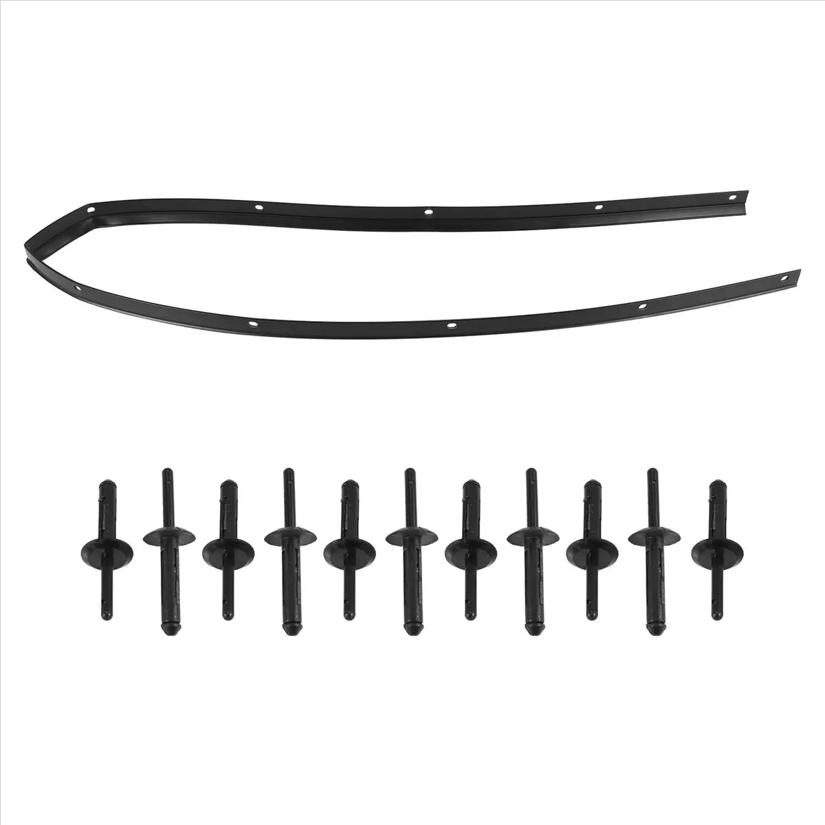 Super Sale Front Fascia Bumper Hood Seal Waterproof with Rivets for Dodge Challenger 2008-2019 68051392AB 68051392AA