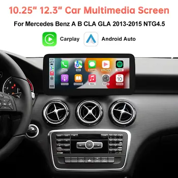 1920*720 dotykový multimediální displej do auta pro Benz AB CLA GLA W176 W463 W246 2013-2015 NTG4.5 bezdrátový Carplay Android Auto 10 nejlepší prodej sada karoserie pro w246 - №3