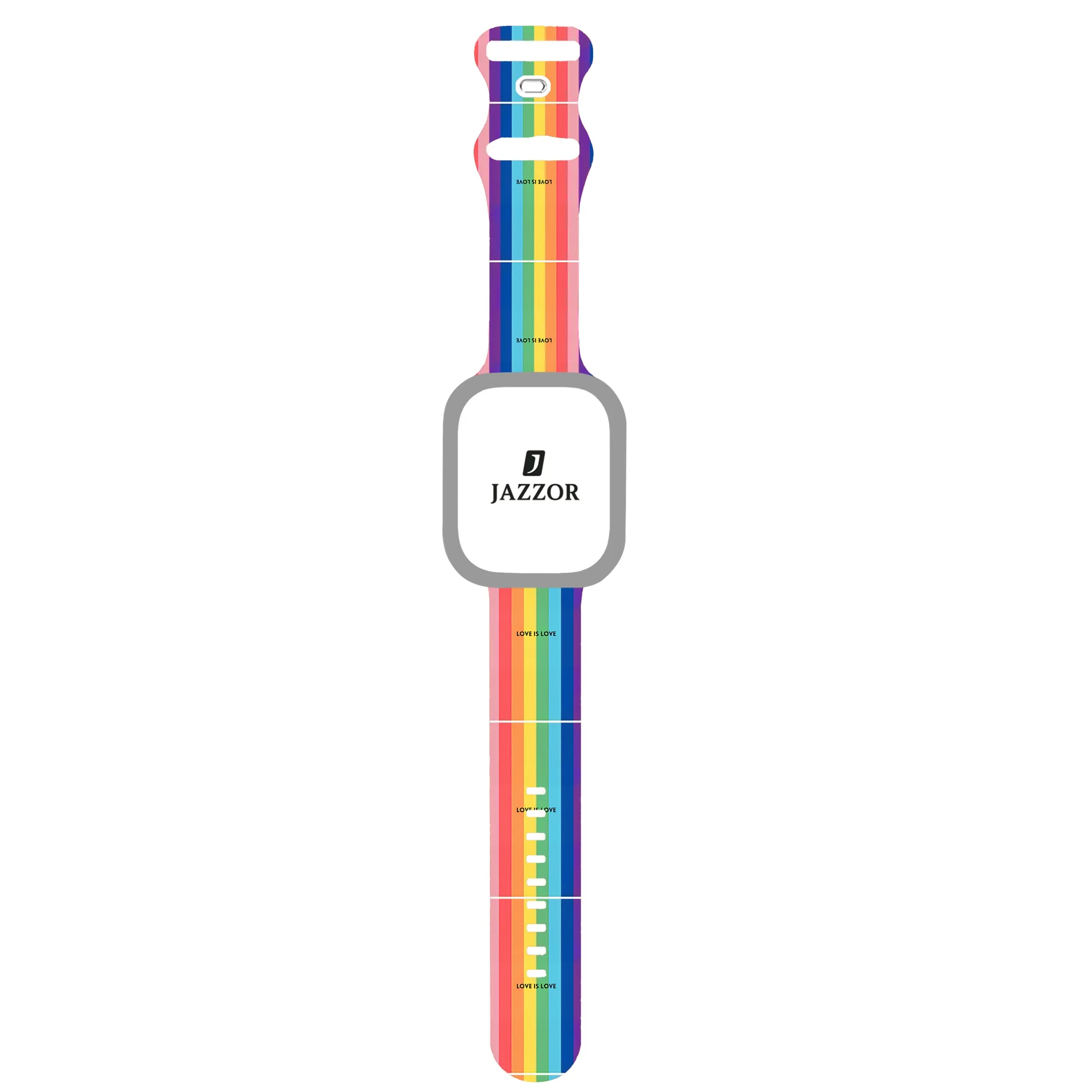 Pride LGBT Rainbow Soft Silicone Band for Apple Watch 9 8 7 6 5 Ultra SE Size 38 40 41 42 44 45 49mm Suitable for All iWatch