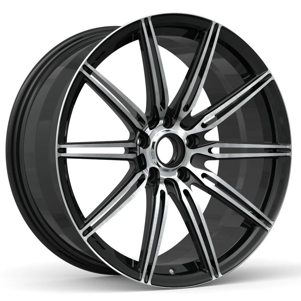 New 18 19 20 21 22 23 24 Inch 2-Piece Aluminium Alloy Forged Wheels with 20mm ET  for Racing Cars