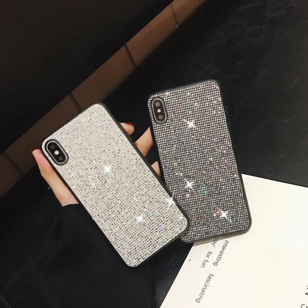 Luxury Shiny Case For Huawei Honor 8S 7A 7C 8X 8A 9A 9X 9 10 Lite 9i 10i 20i 20 30 Pro X10 V30 30S Back Cover Funda Bling Coque