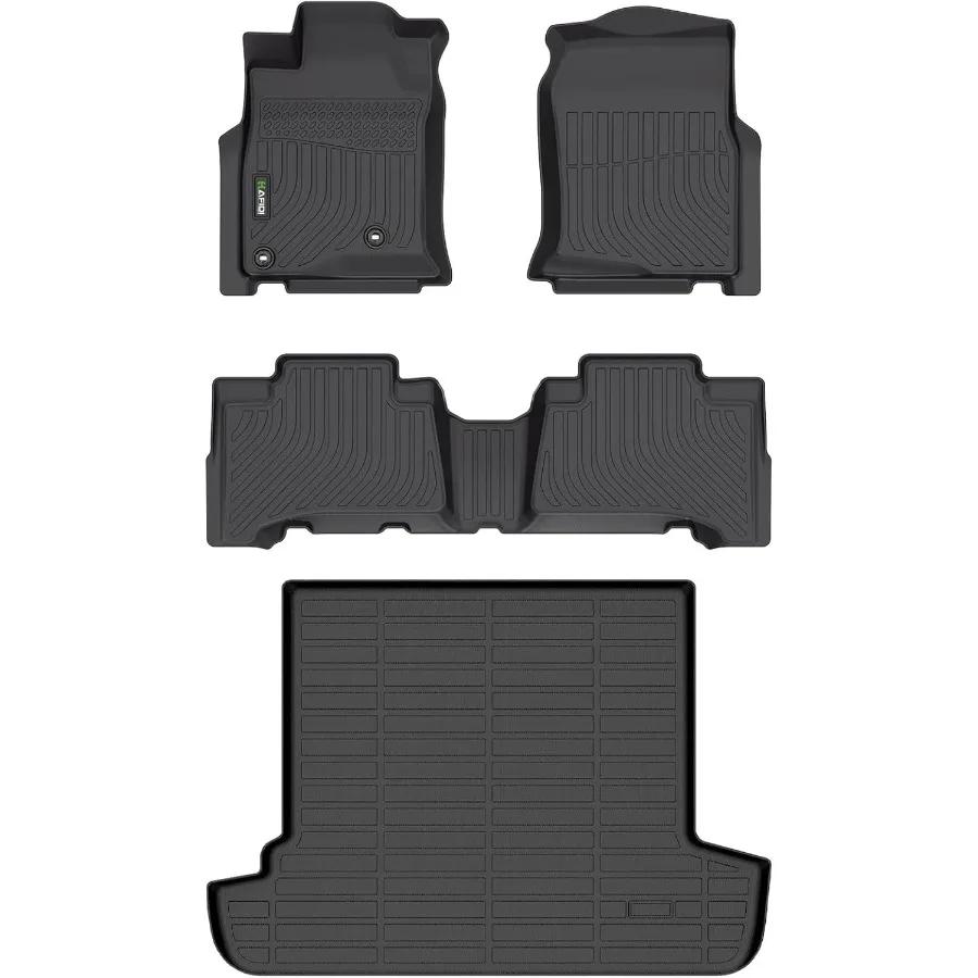 

Изготовленные на заказ напольные коврики, комплект грузовых вкладышей для 20032009 4Runner, 5 мест, защита от атмосферных воздействий с прочным материалом TPE, нескользящий серфинг