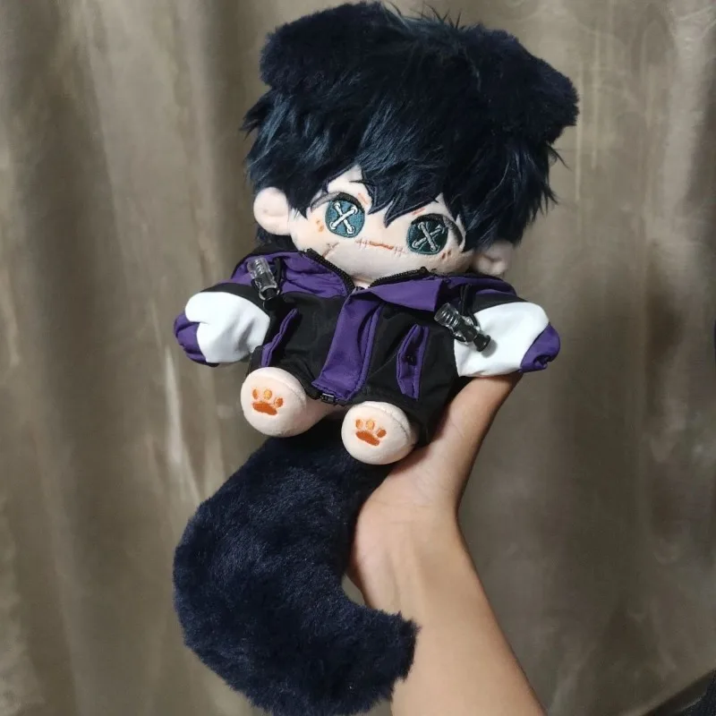 

20 см игра Identity V Patient Emil Kawaii Косплей Аниме Плюшевые мягкие хлопковые куклы с хвостом Коллекция фанатов Игрушечные фигурки Подарок