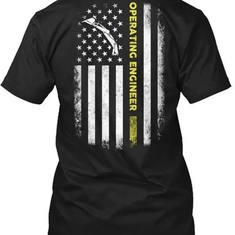 Operating Engineer Size Premium T Shirt M 2XL