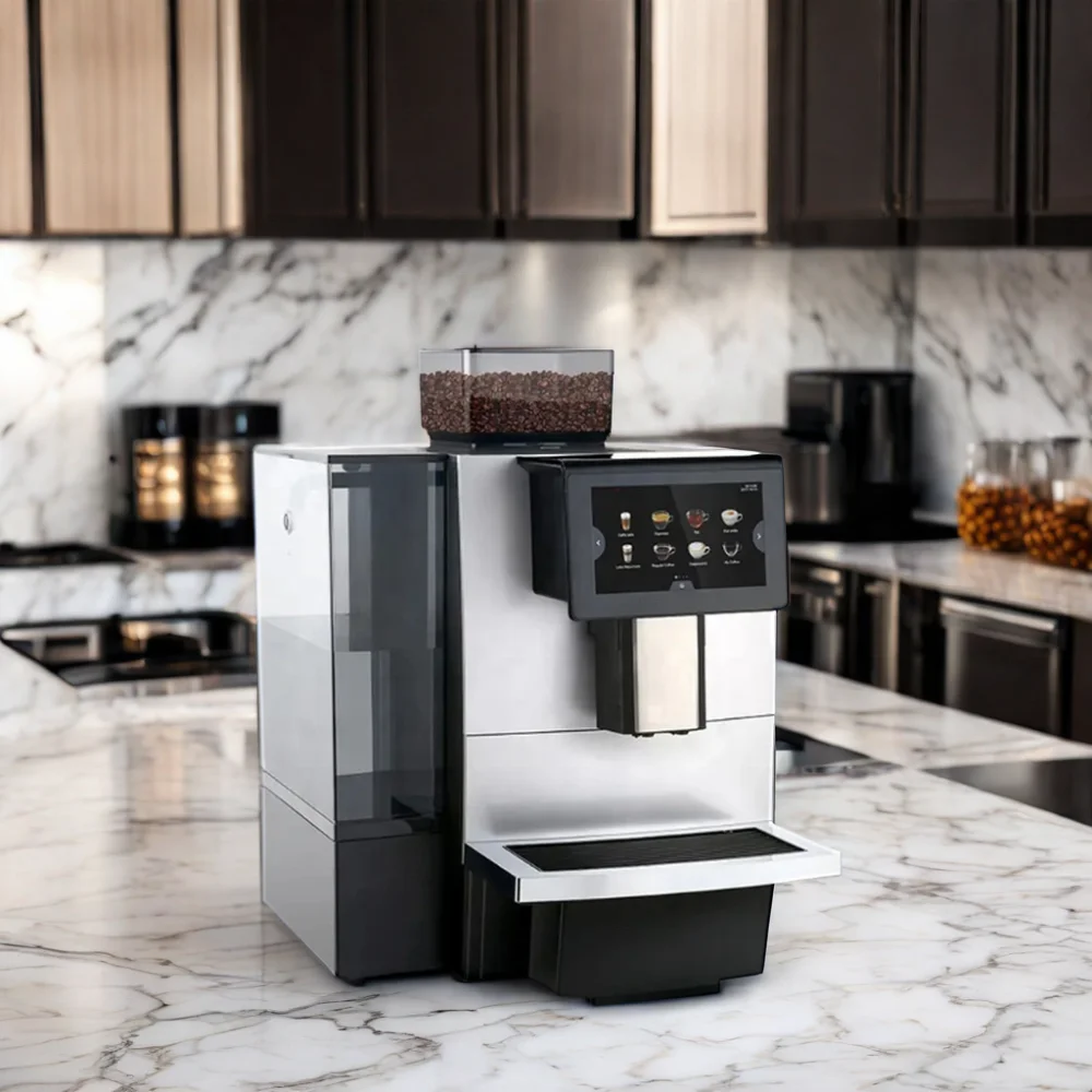 ماكينة صنع قهوة اسبريسو اسبريسو اسبريسو أوتوماتيكية بالكامل من دكتور F11 مع مطحنة #3