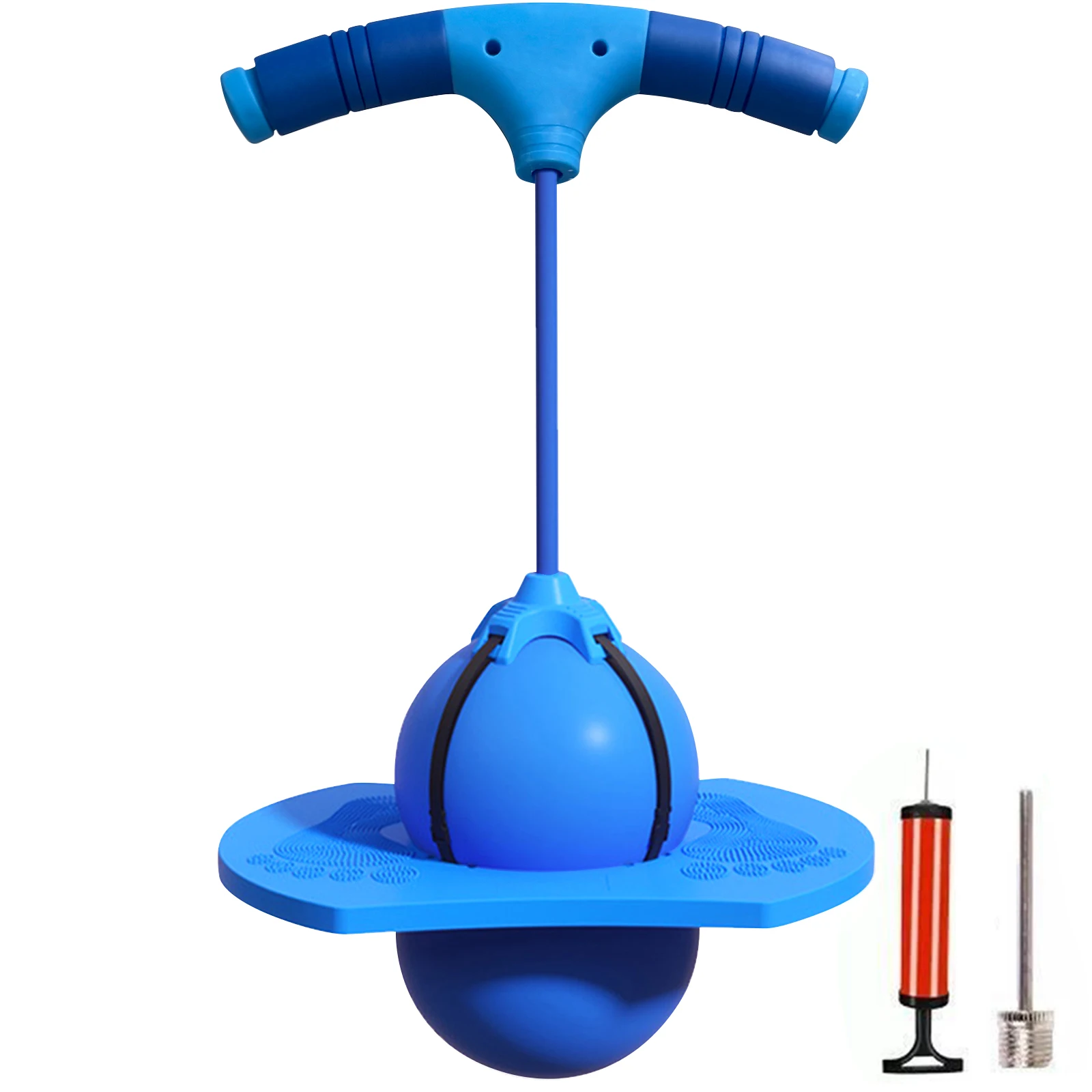 손잡이와 펌프가 있는 바운스 점프 트릭 보드, 하이 점 - Kids Outdoor Jumping Toys 리뷰 및 가격