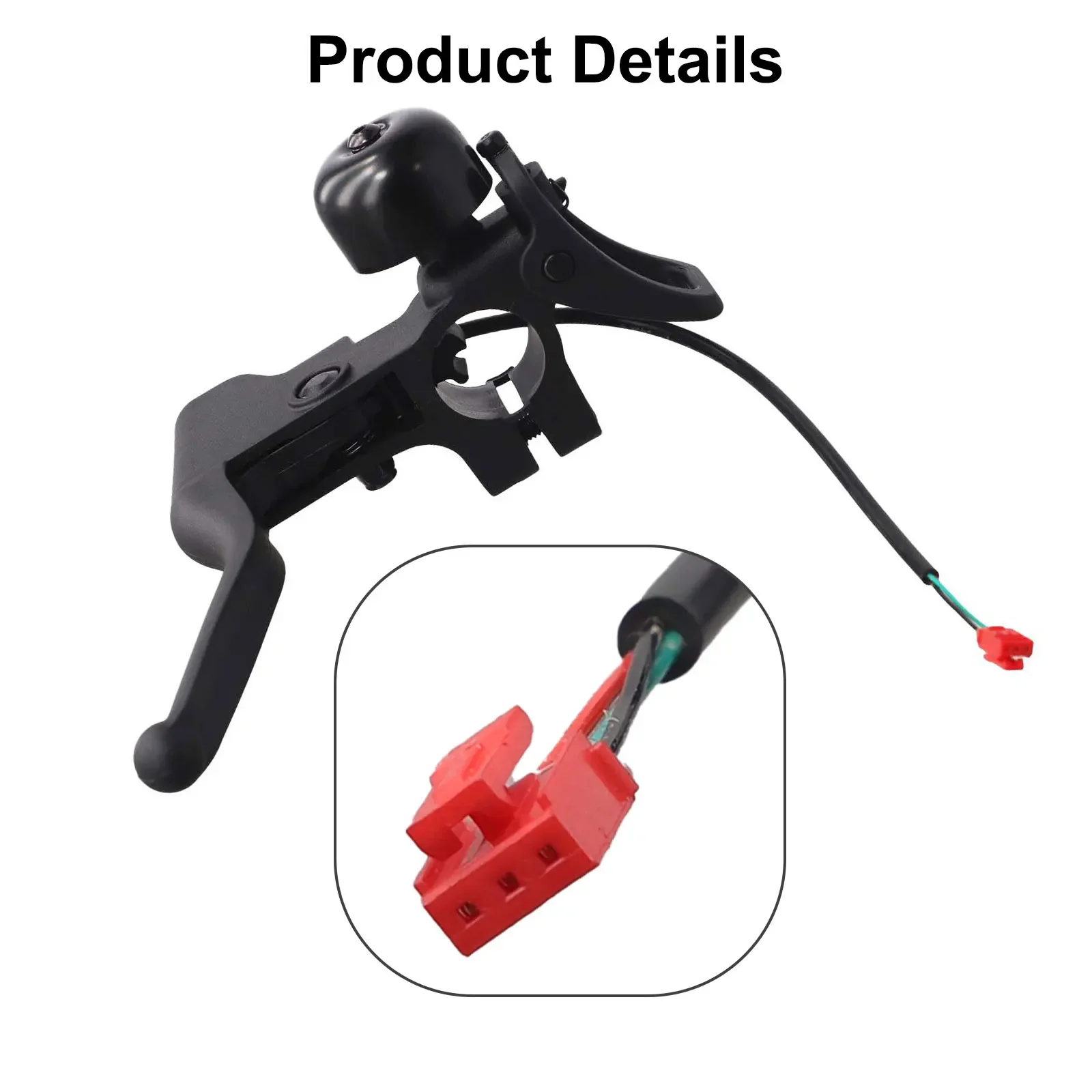 

Electric Scooter Brake Handle With Bell For Xiaomi 4 For Lite For 2nd Gen Brake Lever With Bells Replacement Parts Multifunction