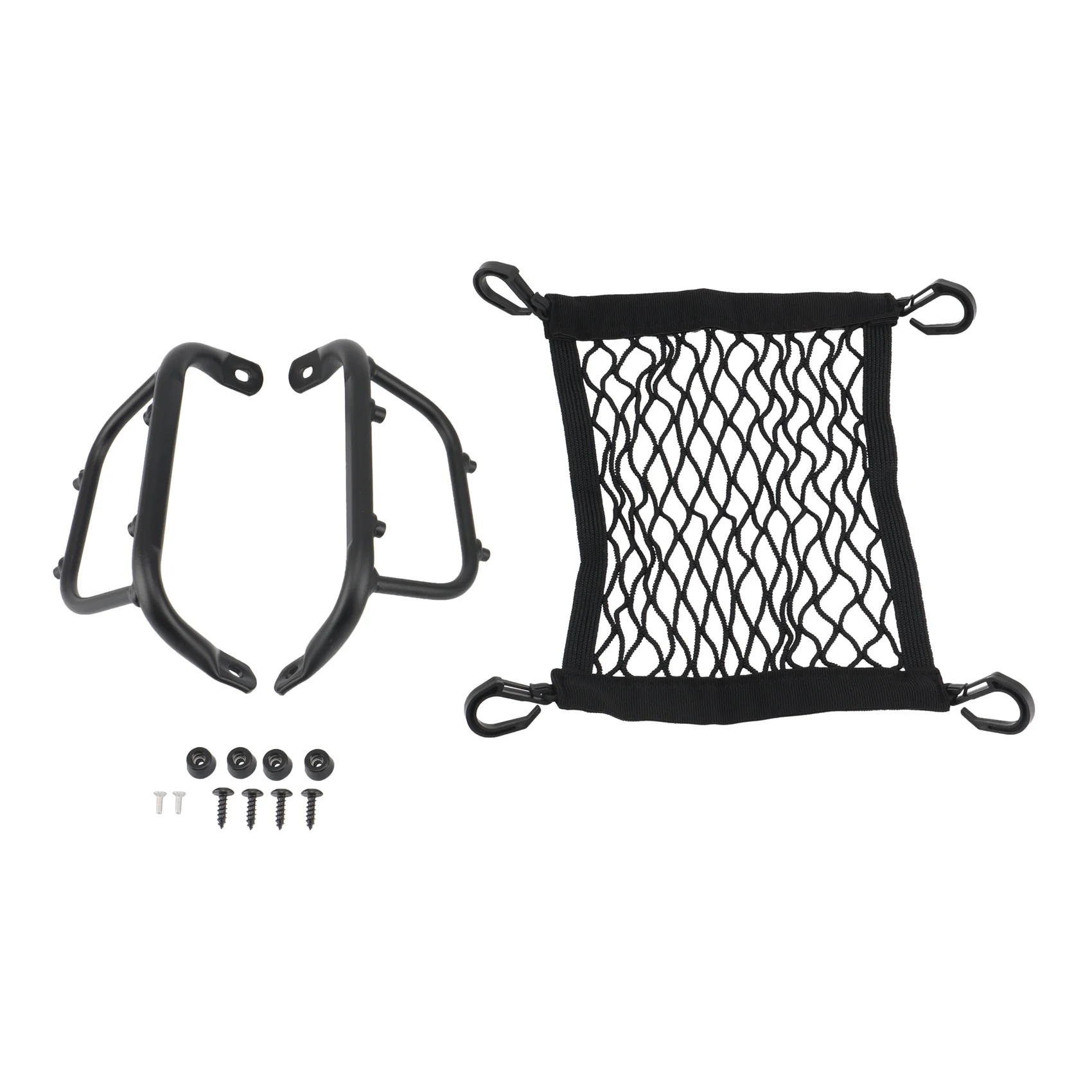 

Luggage Rack Package Holder Aluminum Footboard Bracket Net Bag for Vespa Sprint Primavera 125 150 2013-2021