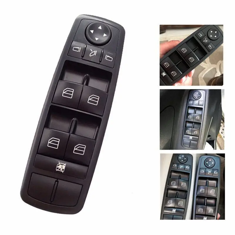 Front Left Master Power Window Switch A2518300290 2518300290 For Mercedes Benz W164 GL320 GL350 GL450 ML320 ML350 ML450 R350